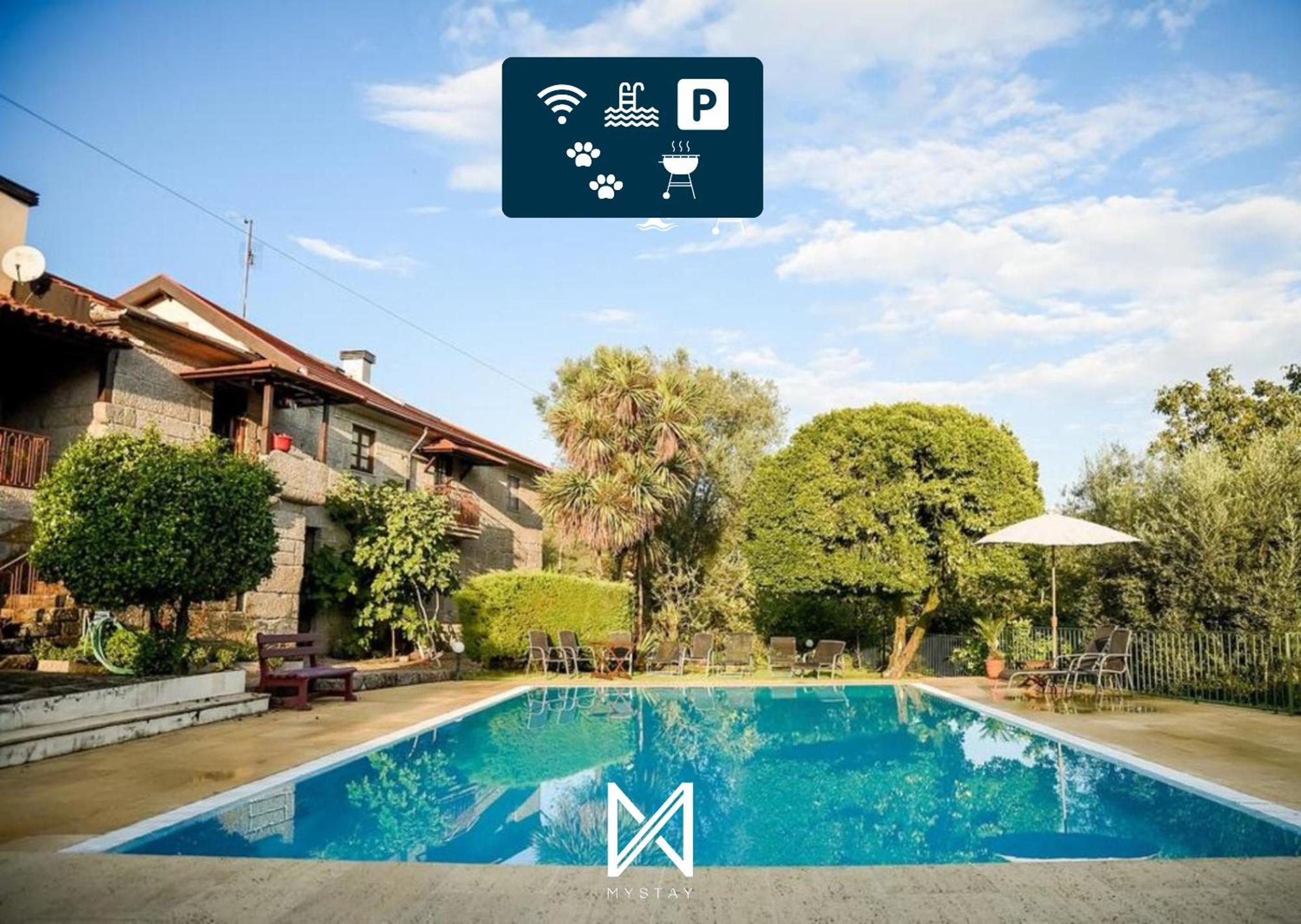 Casa rústica com piscina, Vieira do Minho by MyStay Mosteiro  Exterior foto